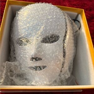 LED Facial Mask - White Skincare Light Therapy Mask